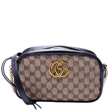 Load image into Gallery viewer, Gucci Marmont Small Canvas Camera Bag Beige
