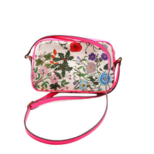 Load image into Gallery viewer, Gucci Flora Canvas Crossbody Bag Multicolor
