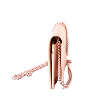 Load image into Gallery viewer, Gucci Marmont Monochrome Leather Mini Chain Wallet Pink
