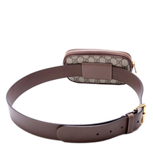 Load image into Gallery viewer, Gucci GG Supreme Coated Canvas Ophidia Mini Belt Bag Brown

