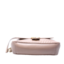 Load image into Gallery viewer, Gucci Marmont Large Leather Shoulder Bag Nude
