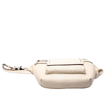 Load image into Gallery viewer, Gucci Embossed GG Leather Pocket Belt Bag Cream
