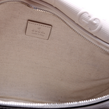 Load image into Gallery viewer, Gucci Embossed GG Leather Pocket Belt Bag Cream
