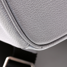 Load image into Gallery viewer, MCM Stark Medium Leather Backpack Bag Silver

