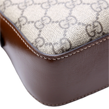 Load image into Gallery viewer, Gucci Interlocking GG Coated Canvas Messenger Bag Brown
