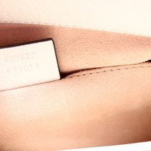 Load image into Gallery viewer, Gucci Ophidia Leather Shoulder Bag Small Cream
