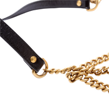 Load image into Gallery viewer, Gucci Marmont Mini Round Leather Crossbody Bag Black
