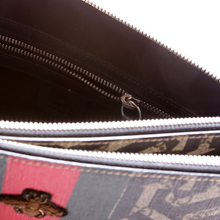 Load image into Gallery viewer, Gucci GG Supreme Monogram Caleido Web Leather Messenger Bag Multicolor
