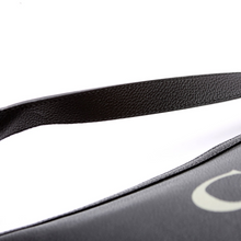 Load image into Gallery viewer, Gucci Half Moon Logo Calfskin Leather Shoulder Bag Black
