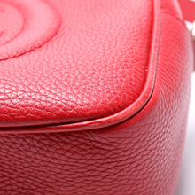 Load image into Gallery viewer, Gucci Soho Disco Leather Crossbody Bag Red
