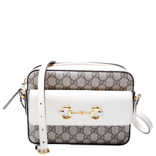 Load image into Gallery viewer, Gucci Horsebit 1955 Leather Crossbody Bag Beige
