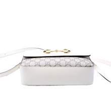 Load image into Gallery viewer, Gucci Horsebit 1955 Leather Crossbody Bag Beige
