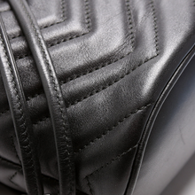 Load image into Gallery viewer, Gucci Marmont Mini Leather Backpack Bag Black
