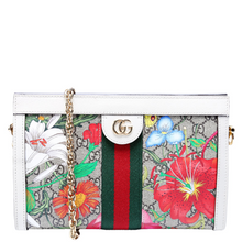 Load image into Gallery viewer, Gucci GG Supreme Flora Ophidia Small Chain Shoulder Bag Multicolor
