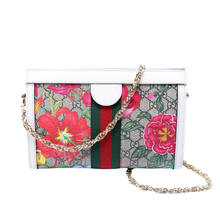 Load image into Gallery viewer, Gucci GG Supreme Flora Ophidia Small Chain Shoulder Bag Multicolor
