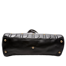 Load image into Gallery viewer, Gucci Marmont leather Studded Top Handle Bag Black
