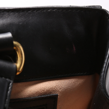 Load image into Gallery viewer, Gucci Marmont leather Studded Top Handle Bag Black
