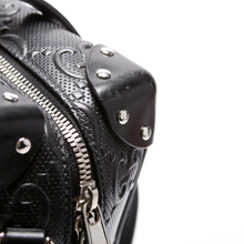 Load image into Gallery viewer, Gucci GG Embossed Calfskin Square Messenger Bag Black
