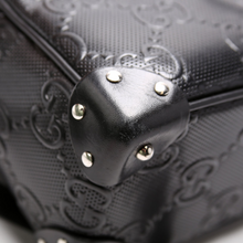 Load image into Gallery viewer, Gucci GG Embossed Calfskin Square Messenger Bag Black
