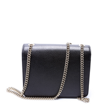 Load image into Gallery viewer, Gucci Interlocking Small Leather Crossbody Bag Black
