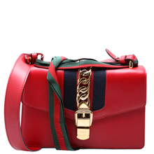 Load image into Gallery viewer, Gucci Sylvie Leather Shoulder Bag Small Multicolor
