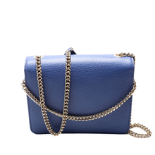 Load image into Gallery viewer, Gucci Interlocking GG Small Leather Crossbody Bag Blue
