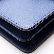 Load image into Gallery viewer, Gucci Interlocking GG Small Leather Crossbody Bag Blue

