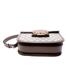 Load image into Gallery viewer, Gucci Horsebit 1955 GG Supreme Monogram Shoulder Bag Brown
