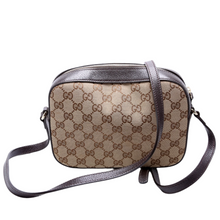 Load image into Gallery viewer, Gucci GG Canvas Bee Camera Bag Multicolor

