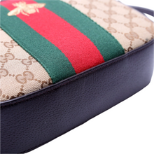 Load image into Gallery viewer, Gucci GG Canvas Bee Camera Bag Multicolor
