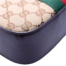 Load image into Gallery viewer, Gucci GG Canvas Bee Camera Bag Multicolor
