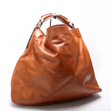 Load image into Gallery viewer, Gucci Horsebit Leather Hobo Bag Brown
