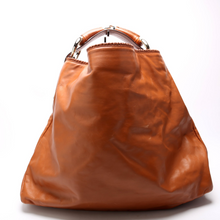 Load image into Gallery viewer, Gucci Horsebit Leather Hobo Bag Brown
