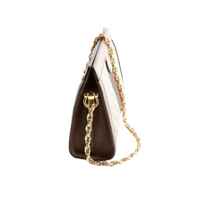 Load image into Gallery viewer, Gucci GG Supreme Ophidia Canvas Small Chain Shoulder Bag Brown

