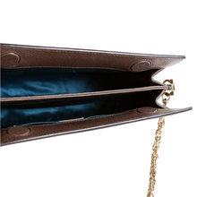 Load image into Gallery viewer, Gucci GG Supreme Ophidia Canvas Small Chain Shoulder Bag Brown
