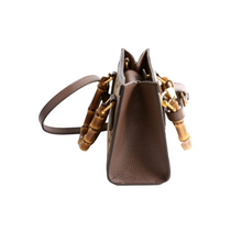 Load image into Gallery viewer, Gucci Jumbo GG Canvas Diana Mini Tote Bag Brown
