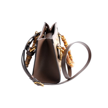Load image into Gallery viewer, Gucci Jumbo GG Canvas Diana Mini Tote Bag Brown
