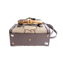 Load image into Gallery viewer, Gucci Jumbo GG Canvas Diana Mini Tote Bag Brown

