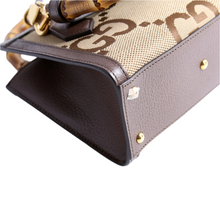 Load image into Gallery viewer, Gucci Jumbo GG Canvas Diana Mini Tote Bag Brown
