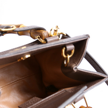 Load image into Gallery viewer, Gucci Jumbo GG Canvas Diana Mini Tote Bag Brown
