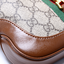 Load image into Gallery viewer, Gucci Mini Jackie 1961 Canvas Hobo Bag Brown
