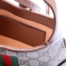 Load image into Gallery viewer, Gucci Mini Jackie 1961 Canvas Hobo Bag Brown
