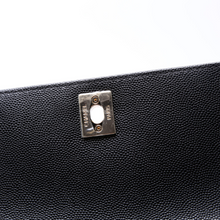 Load image into Gallery viewer, Chanel Coco Mini Caviar Leather Top Handle Bag Black

