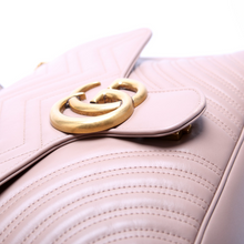 Load image into Gallery viewer, Gucci Marmont Large leather Shoulder Bag Tan
