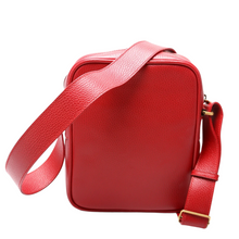 Load image into Gallery viewer, Gucci Retro Logo Medium Leather Messenger Bag Red
