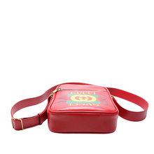 Load image into Gallery viewer, Gucci Retro Logo Medium Leather Messenger Bag Red
