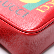 Load image into Gallery viewer, Gucci Retro Logo Medium Leather Messenger Bag Red
