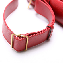 Load image into Gallery viewer, Gucci Retro Logo Medium Leather Messenger Bag Red
