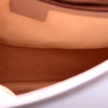 Load image into Gallery viewer, Gucci Marmont Leather Top Handle Medium Bag Tan
