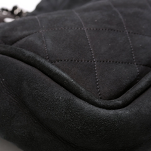Load image into Gallery viewer, Chanel Mademoiselle Shearling Quilted Tote 9M Black
